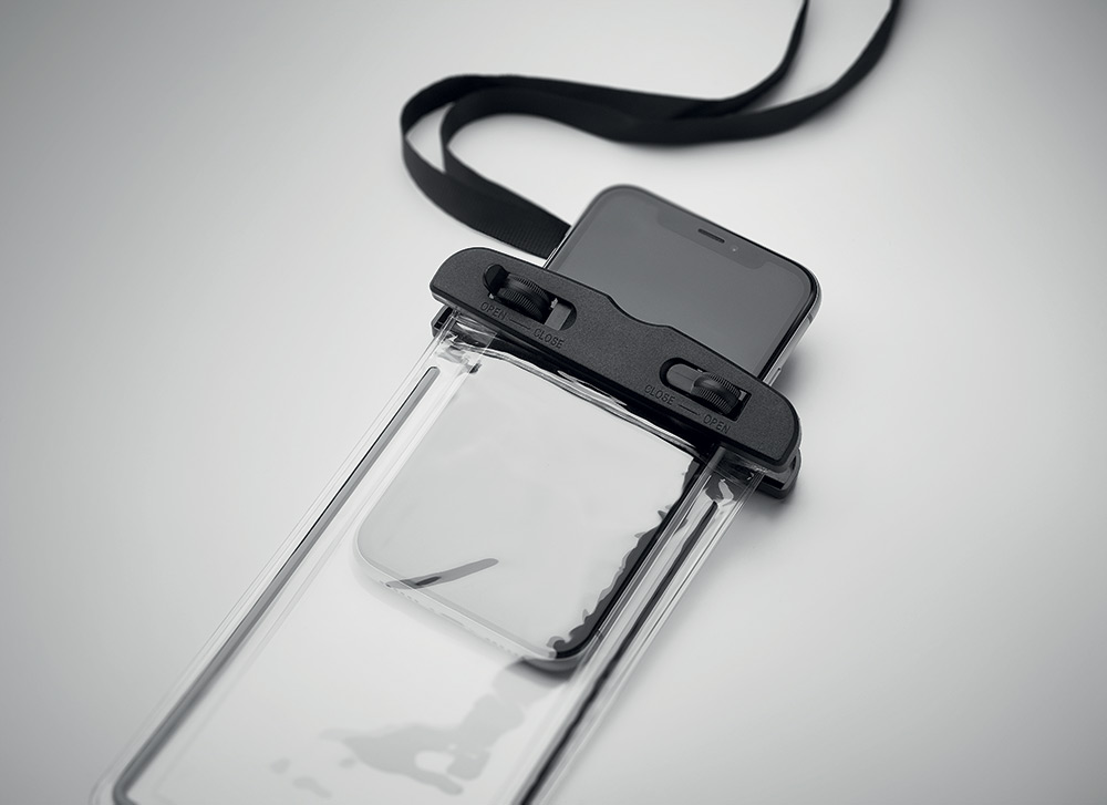 245009-EC Torbica za mobitel vodootporna IPX 6 21x10,8 cm s odvojivom uzicom