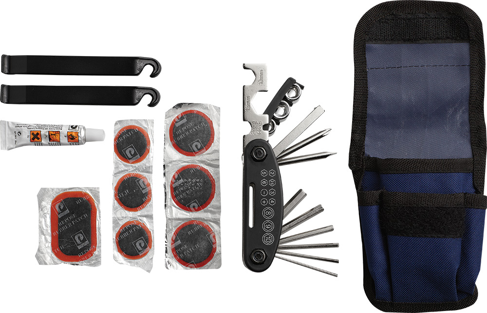 245019-EC Alat za popravak bicikla Amir, 15 višenamjenskih dijelova