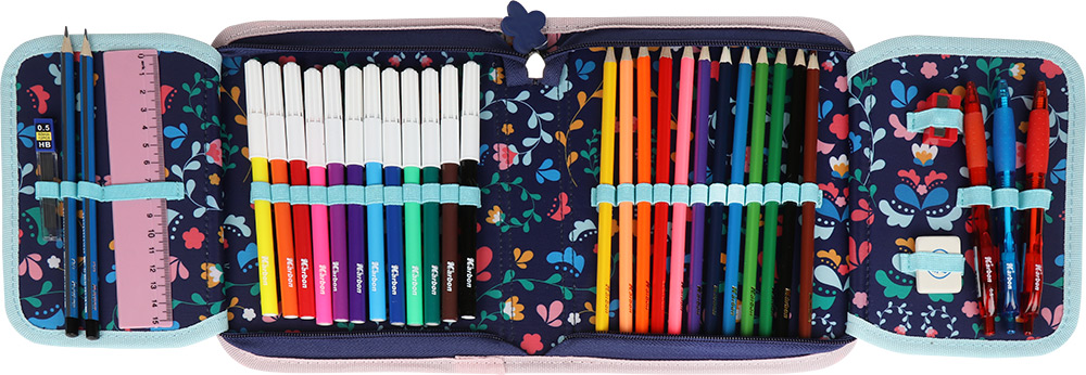 245039-EC Pernica jednostruka 2 preklopa BIG Street FLOWER SOUL sa priborom P36