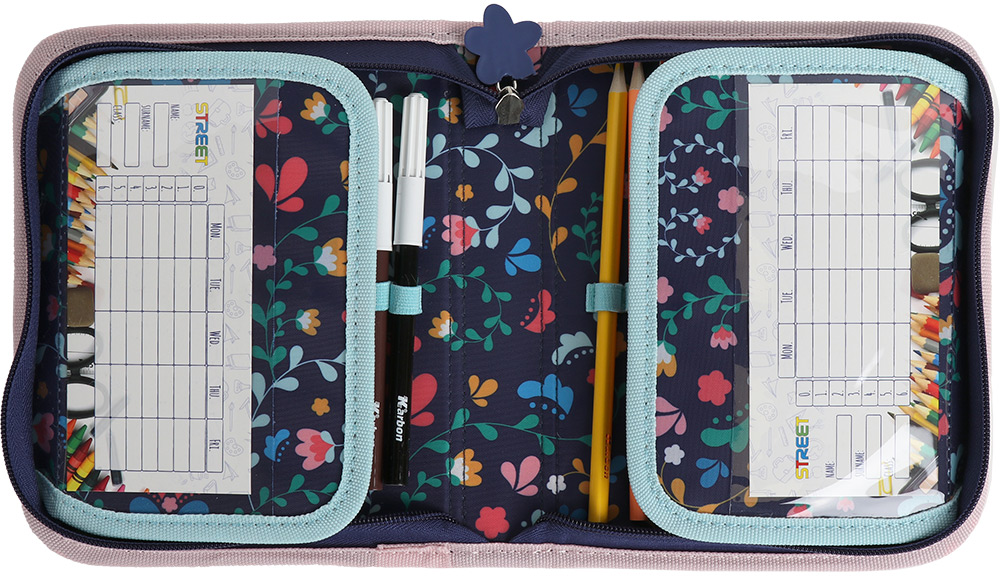 245039-EC Pernica jednostruka 2 preklopa BIG Street FLOWER SOUL sa priborom P36