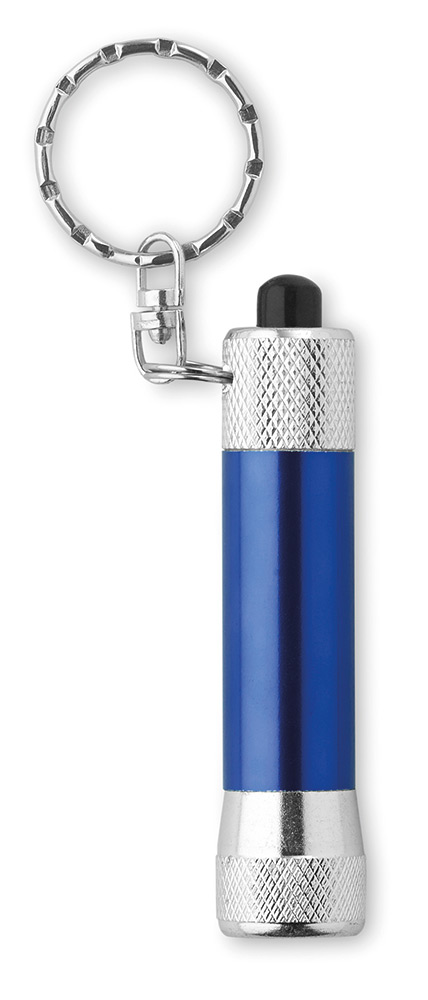 245046-EC Baterijska mini svjetiljka s privjeskom Arizo plava fi1,6x6,5 cm