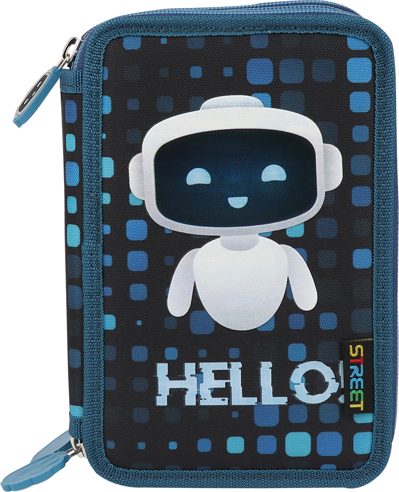 245067-EC Pernica trostruka Street HELLO sa priborom P36