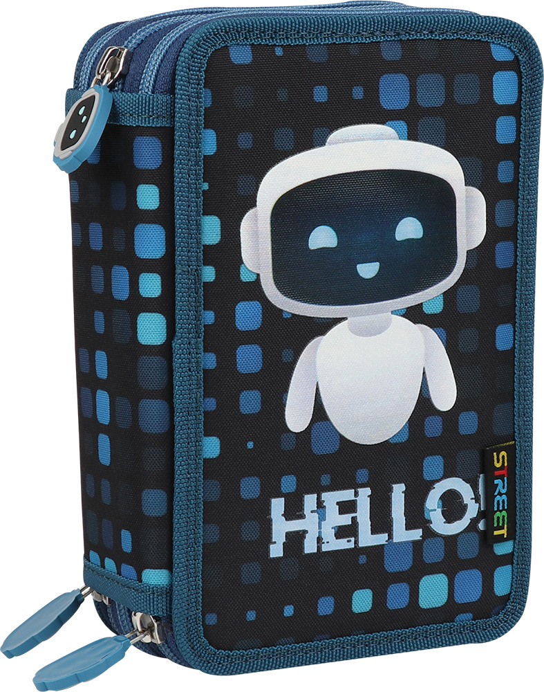 245067-EC Pernica trostruka Street HELLO sa priborom P36