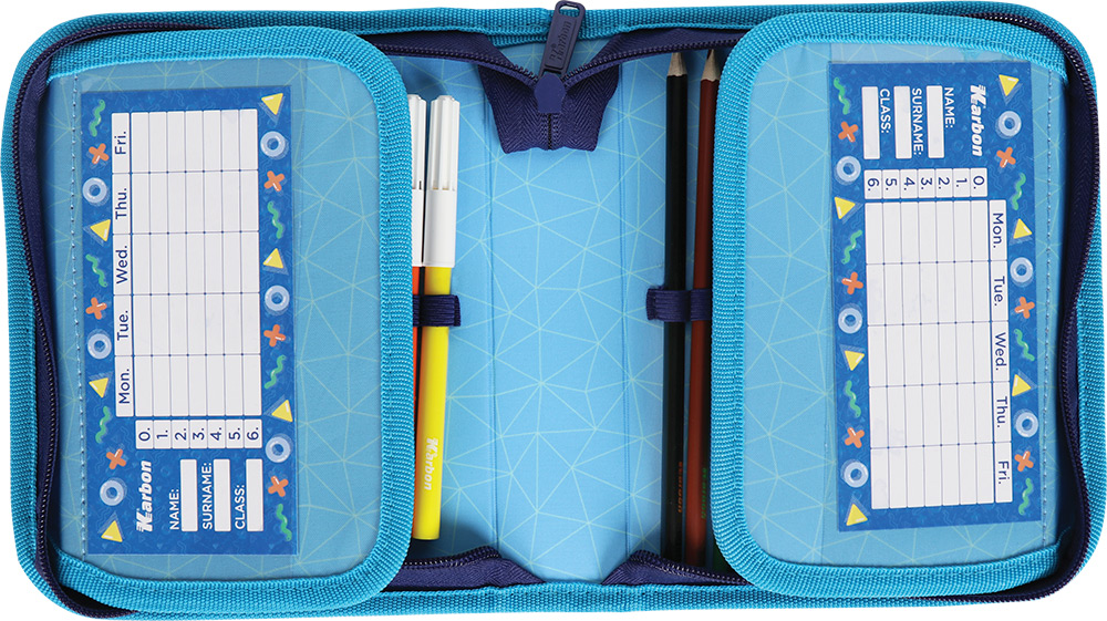 245112-EC Pernica jednostruka 2 preklopa BIG Karbon SUPER HERO sa priborom P40