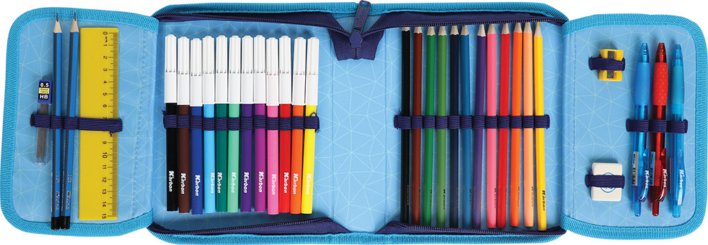 245112-EC Pernica jednostruka 2 preklopa BIG Karbon SUPER HERO sa priborom P40