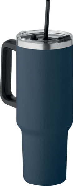 Termosica Suma 1200ml sa slamkom french navy plava
