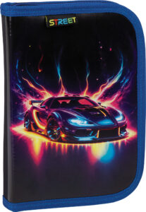 245175-EC Pernica jednostruka 2 preklopa Street FIERY CAR sa priborom P36