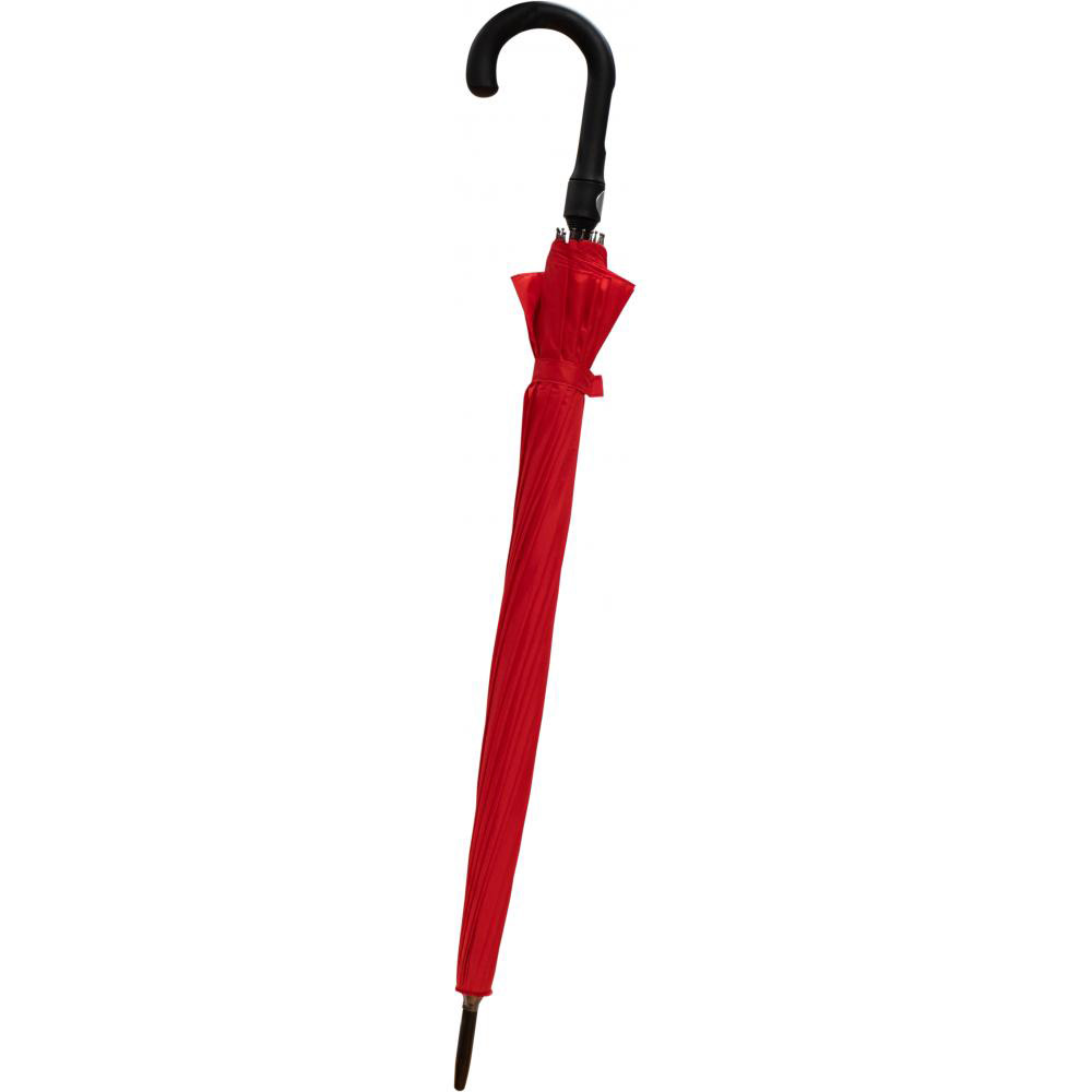 245202-EC Kišobran Astar Black 16-panelni  crveni  PVC drška, aut. P12/48