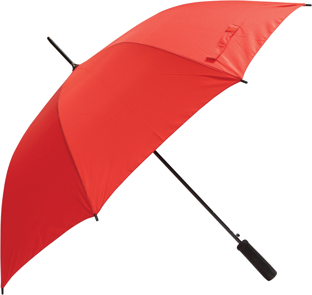245267-EC Kišobran Morana 8628703 crveni pjenasta ravna drška, aut. P12/60