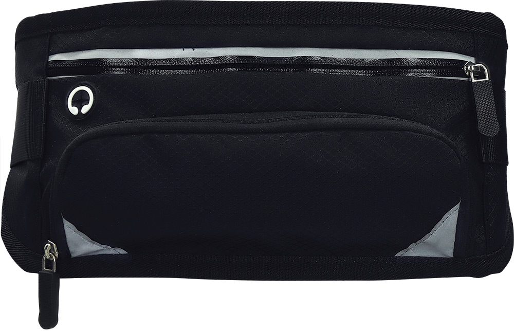 245282-EC Torbica pojasna RUN crna 4095002 P1