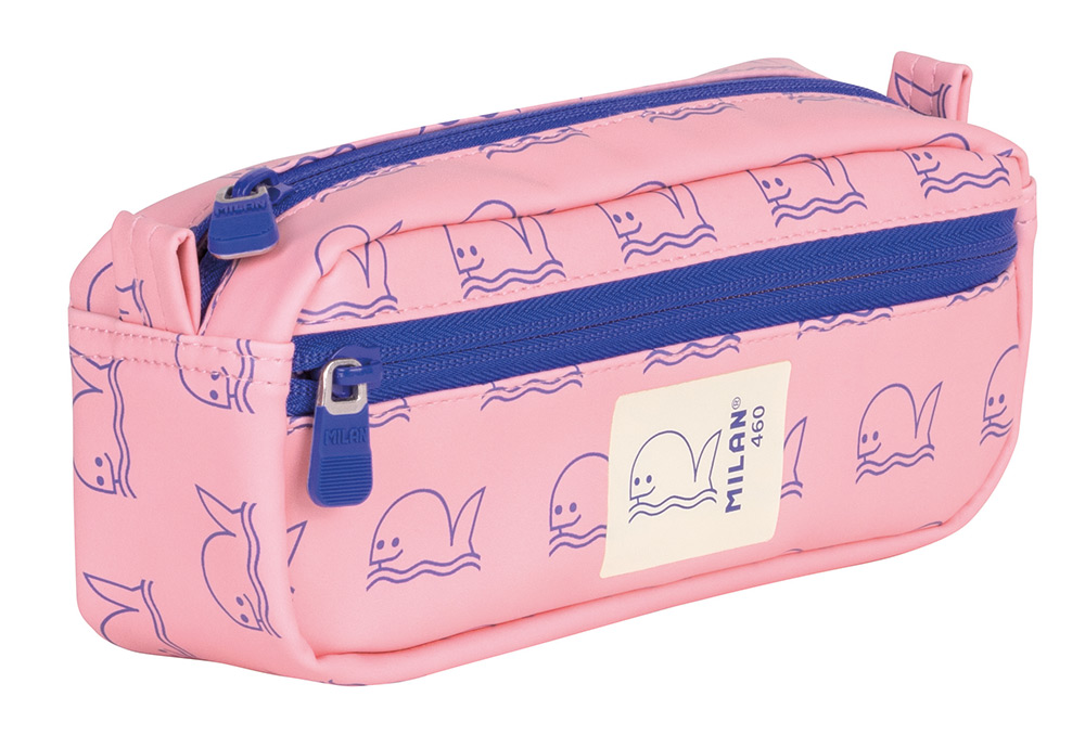 245307-EC Pernica četvrtasta compact MILAN 460 since 1918 roza P24