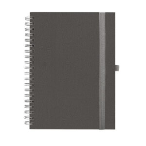 245347-EC Notes spiralni BORGO antracit A5 14x21 006702 OG P20