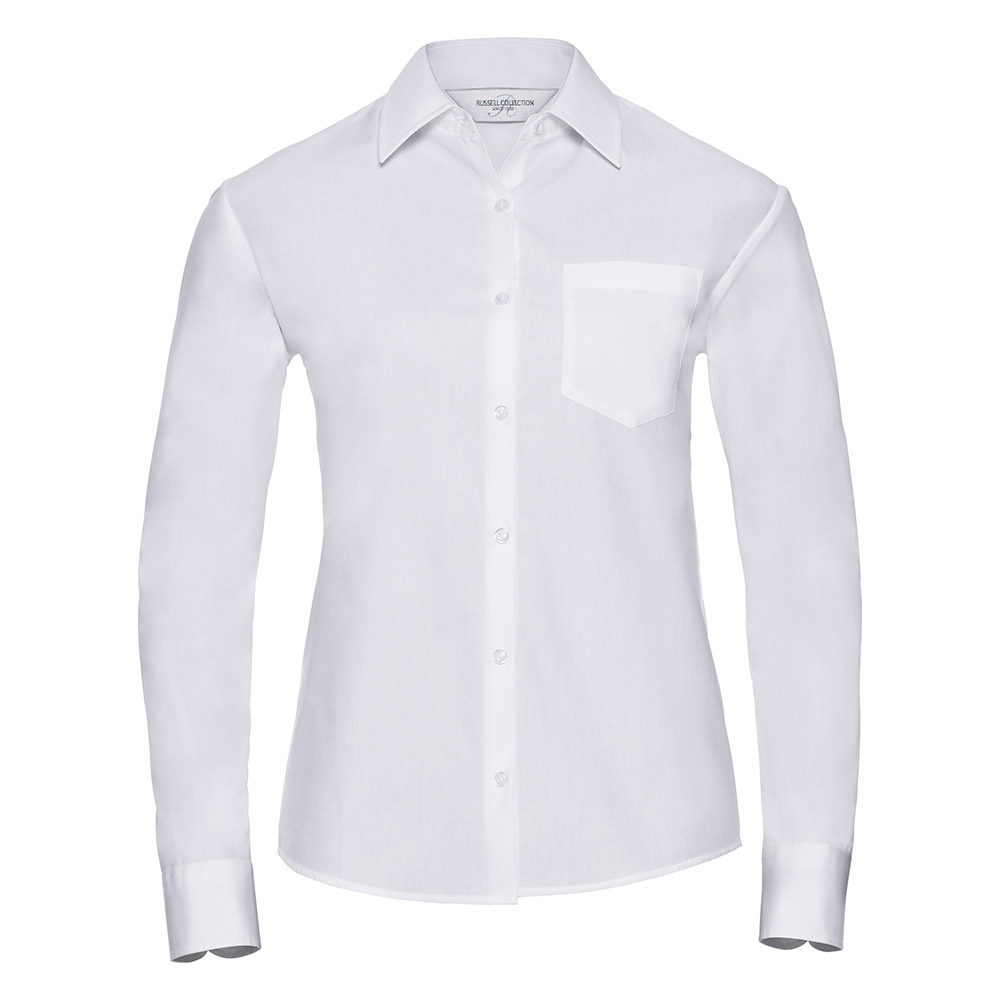245428-EC Košulja Russel 936F Poplin ženska DR bijela L