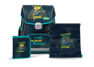 Prvoškolska torba set 3/1 Gamer Zone Street Netto