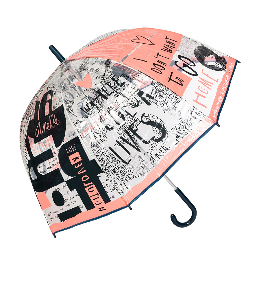 245548-EC Kišobran fashion ANEKKE SSFW24 Sixties vinil dugi 38483-212 P3