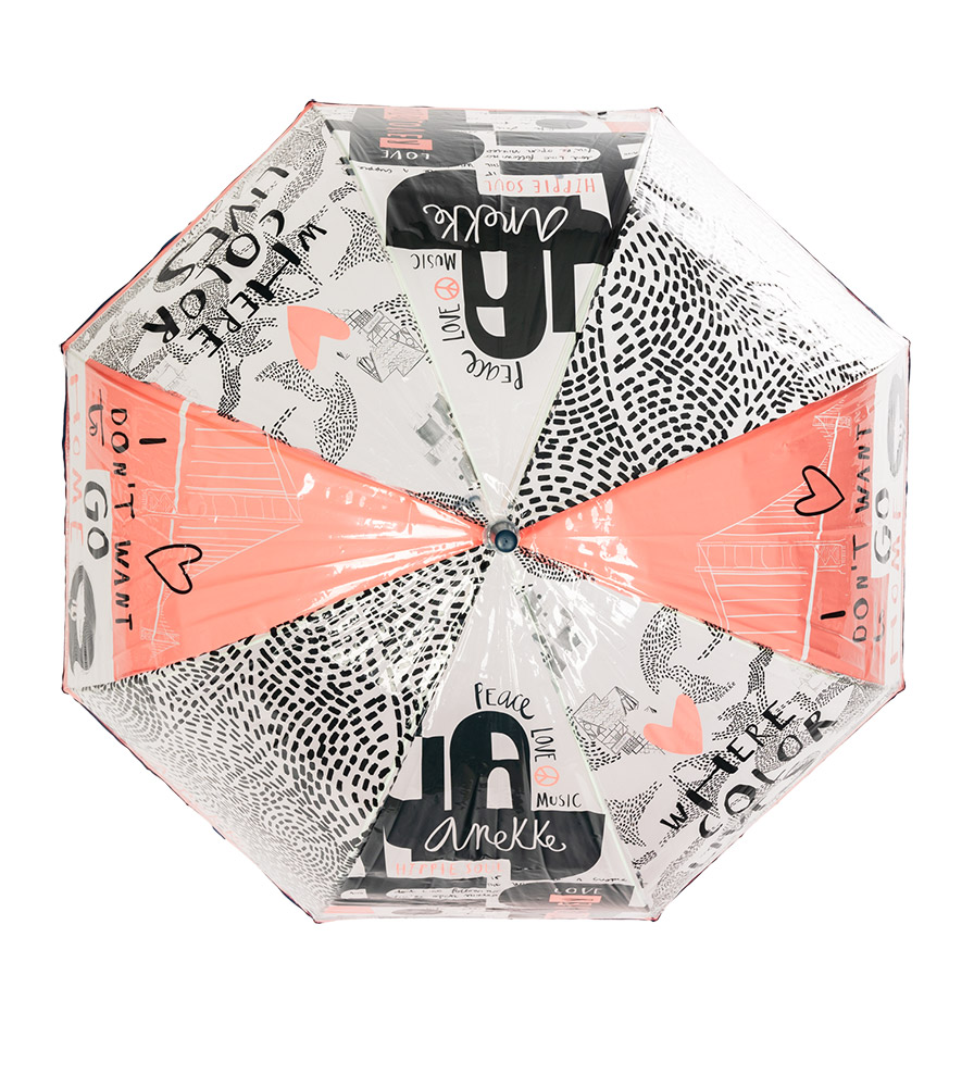 245548-EC Kišobran fashion ANEKKE SSFW24 Sixties vinil dugi 38483-212 P3