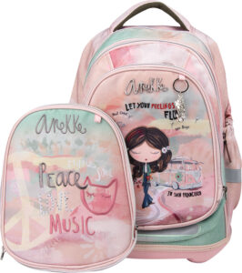 Ergonomski ruksak 2 panela Peace&Love Anekke Netto