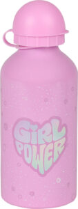 Boca za vodu aluminijska Karbon A GIRL’S WORLD 500 ml P24