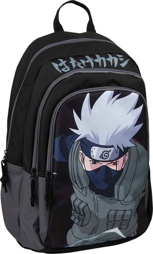 245638-EC Ruksak NARUTO crni 3 zipa 32x44x20 cm P6