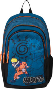 Ruksak 3 zipa Naruto plava Netto
