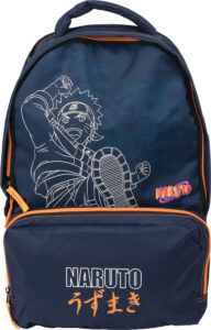 Ruksak 2 zipa Naruto tamno plavi Netto
