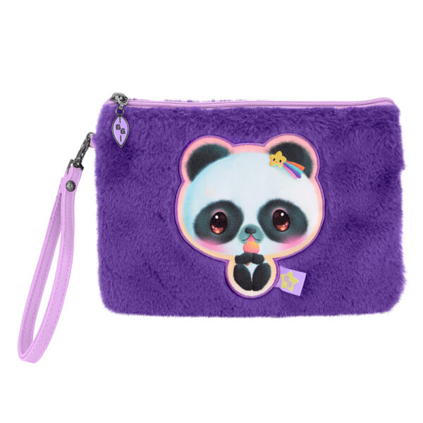Torbica toaletna Bangoberry Pally Panda sa krznom P3 NETTO