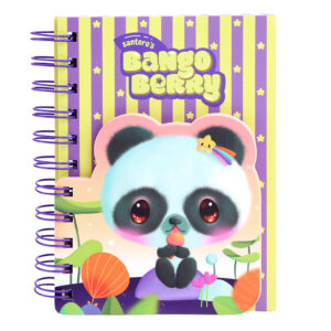 Notes spiralni Bangoberry Pally Panda 200 + 80 stranica 11.5x14.5 P6 NETTO