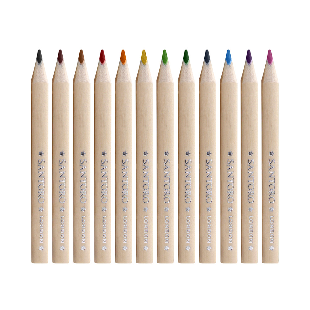 245798-EC Boje drvene 12/1 mini Bangoberry Pally Panda & Piggy Pig sort P16