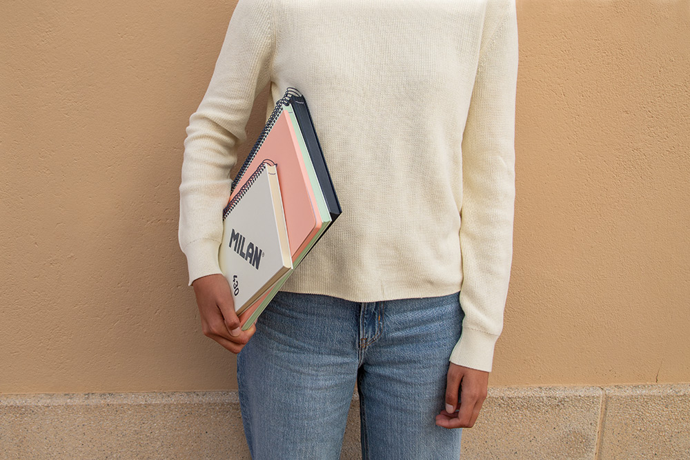 245849-EC Blok kolegij A5/D MILAN kolekcija 1918 bež P3/18