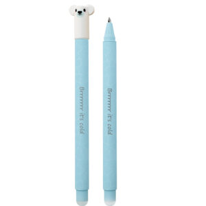 246051-EC Gel pen 0,7 piši-briši EBERHARD FABER Winter Edition Polarni medvjed P12