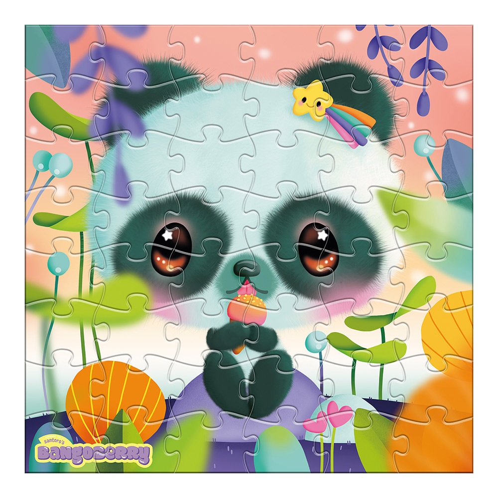246100-EC Igra društvena puzzle 48kom Bangoberry Pally Panda P3