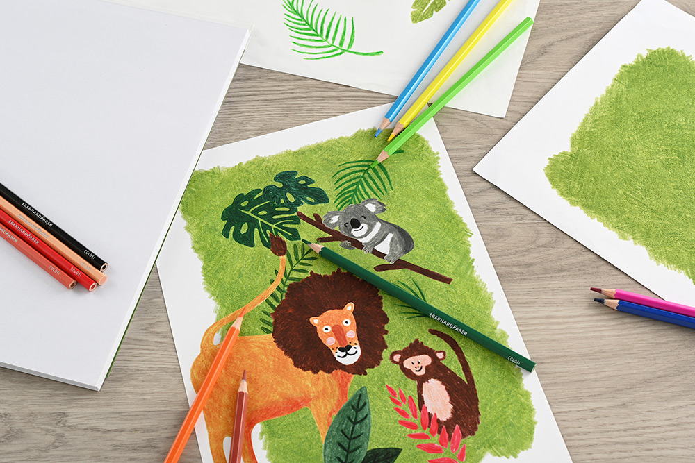 246286-EC Boje bezdrvene 12/1 EBERHARD FABER Colori karton bls P10/100