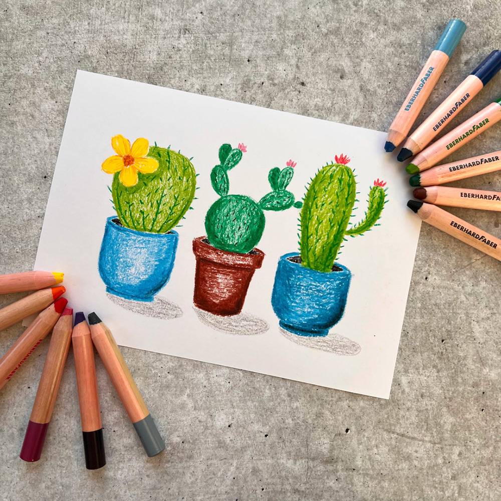 246294-EC Boje drvene 6/1 mini debele EBERHARD FABER MiniMaxi P6/72