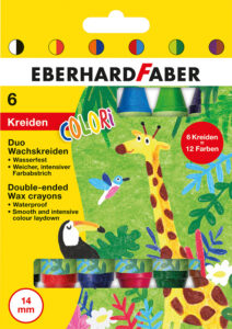 Voštane pastele 6/1 Dvostrane Eberhard Faber Colori