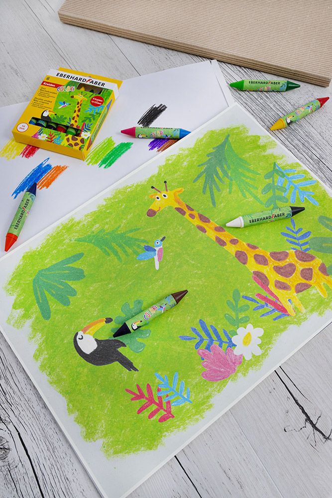 246299-EC Boje voštane 6/1 dvostrane EBERHARD FABER Colori P6/48