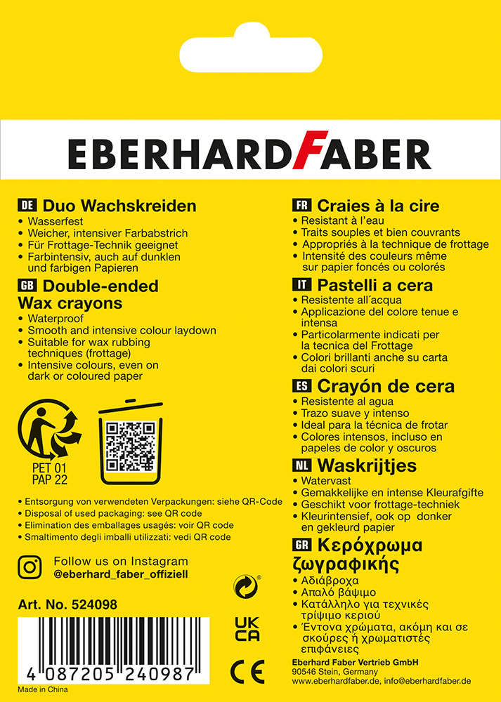 246299-EC Boje voštane 6/1 dvostrane EBERHARD FABER Colori P6/48
