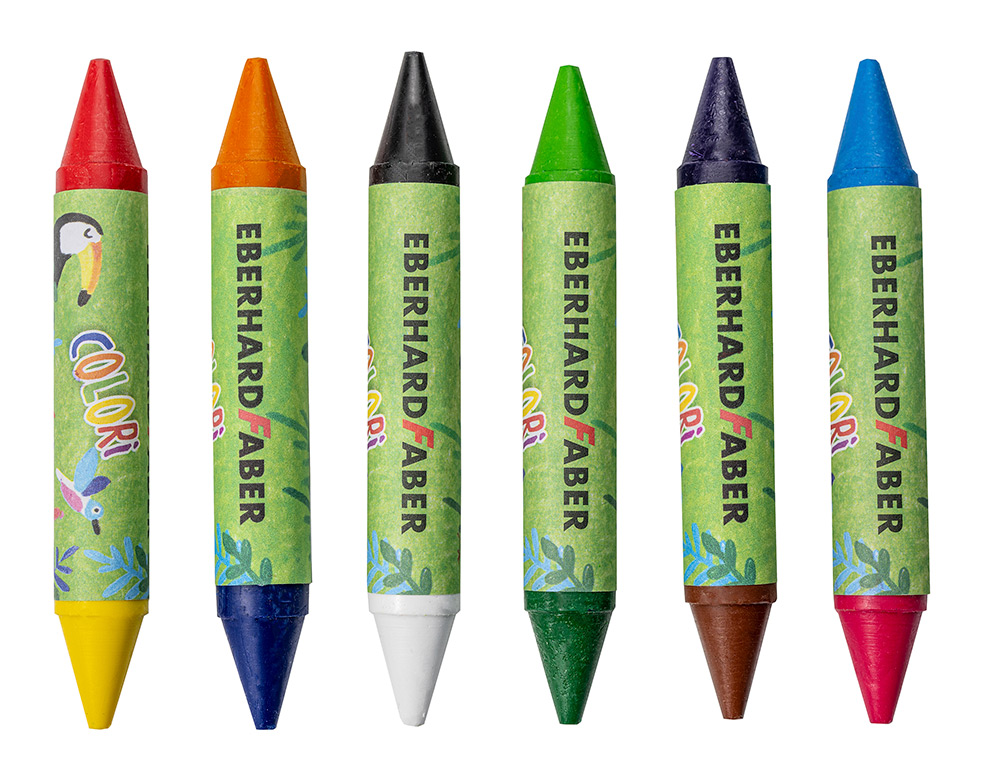 246299-EC Boje voštane 6/1 dvostrane EBERHARD FABER Colori P6/48