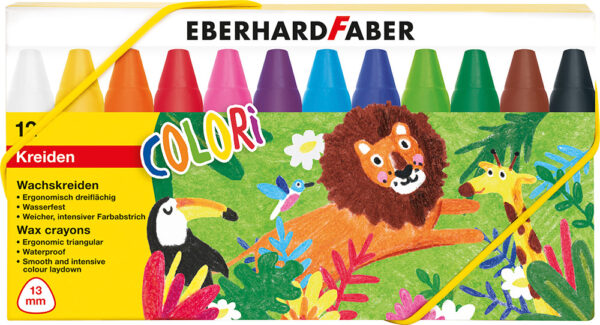 Voštane pastele 12/1 trokutaste Eberhard Faber Colori