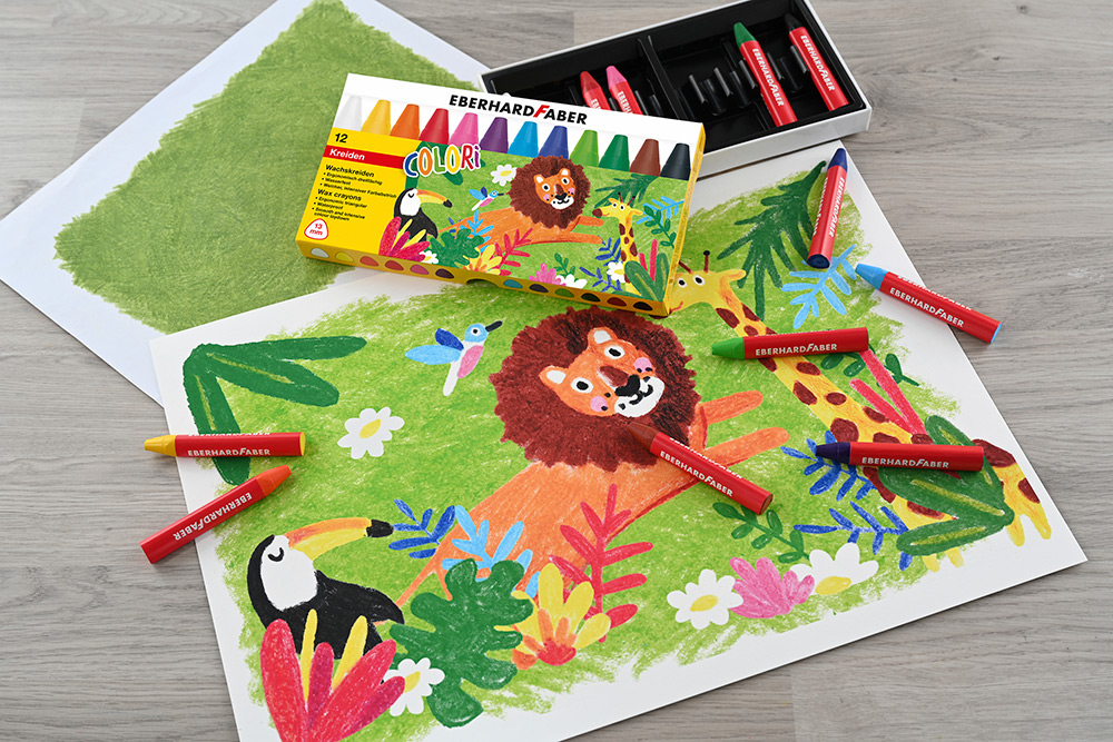 246301-EC Boje voštane 12/1 EBERHARD FABER Colori trokutaste P5/40