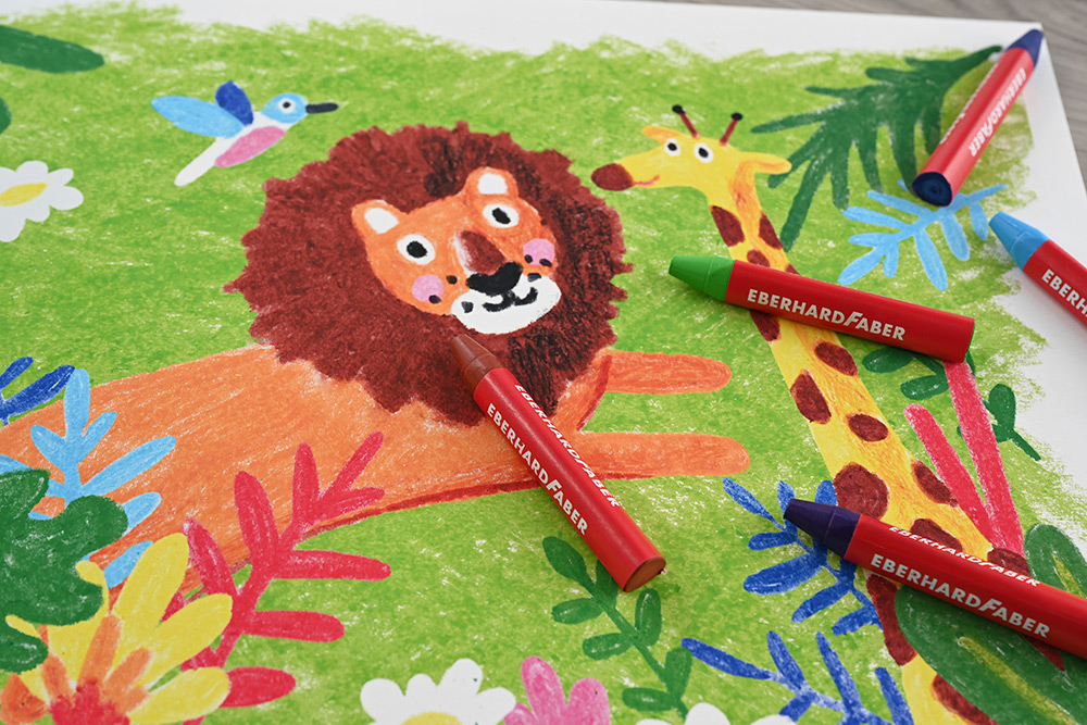 246301-EC Boje voštane 12/1 EBERHARD FABER Colori trokutaste P5/40