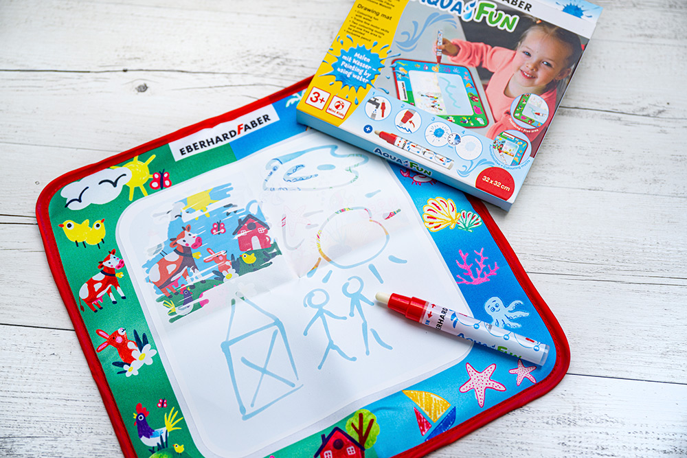 246303-EC Bojanka za bojenje vodom + aqua olovka EBERHARD FABER s motivima P3/24