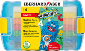 246305-EC Plastelin EBERHARD FABER Winner 14/1, 7 boja + alat za modeliranje P6/24