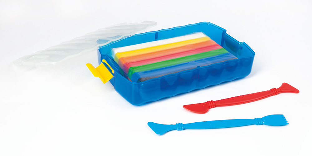 246305-EC Plastelin EBERHARD FABER Winner 14/1, 7 boja + alat za modeliranje P6/24