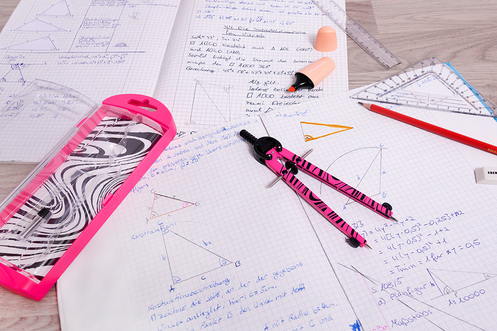 246309-EC Šestar EBERHARD FABER neon rozi + mine P3/60