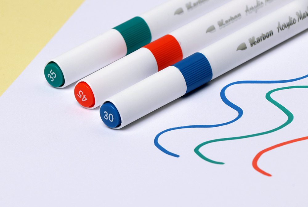 246324-EC Marker akrilni KARBON vrh kao kist 12/1 P24/96