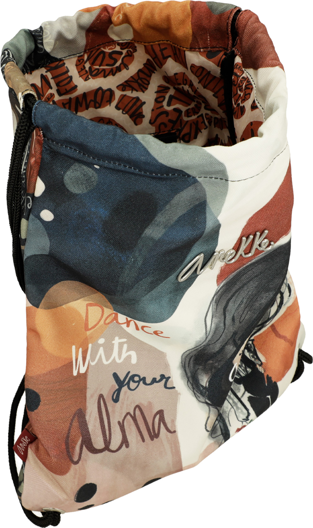 246398-EC Ruksak vrećasti Anekke MEMORIES Alma SS25 33x45x2,5cm