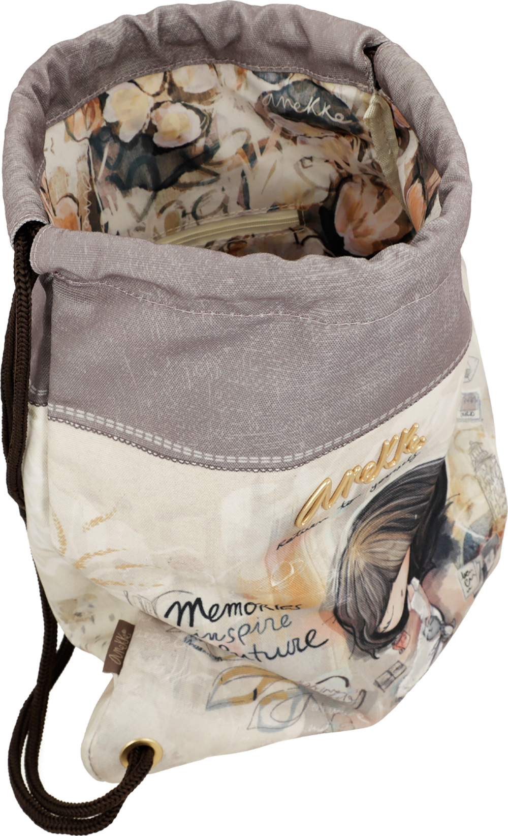 246400-EC Ruksak vrećasti Anekke MEMORIES SS25 33x45x2,5cm