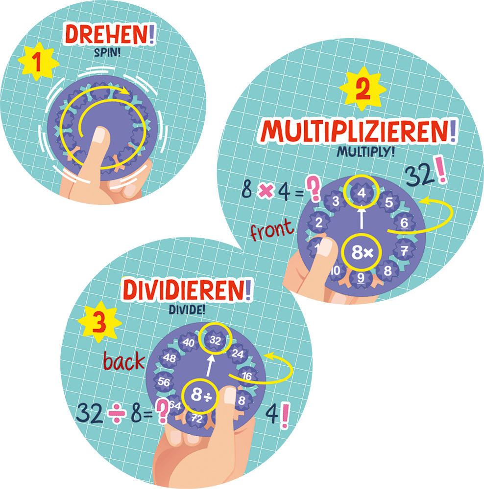 246426-EC ABC Aritmetički pomagač za množenje i dijeljenje, set 9 kom P8/48