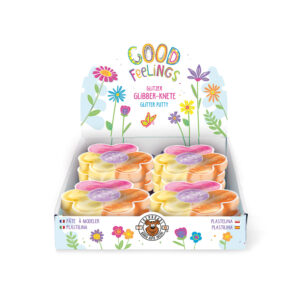 Slime ljigavac sa šljokicama u 4 boje HAPPY FLOWERS 35g P16/128 NETTO