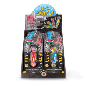 Skateboard za prste LED, sort P12/96 NETTO